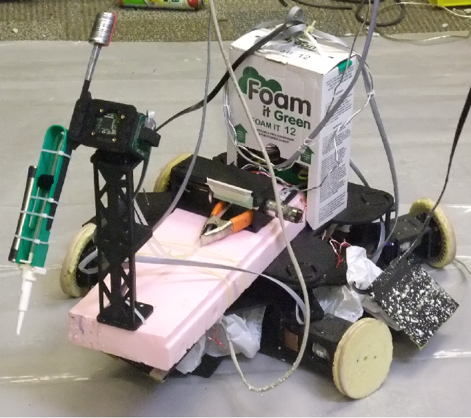Foam synthesiser cart